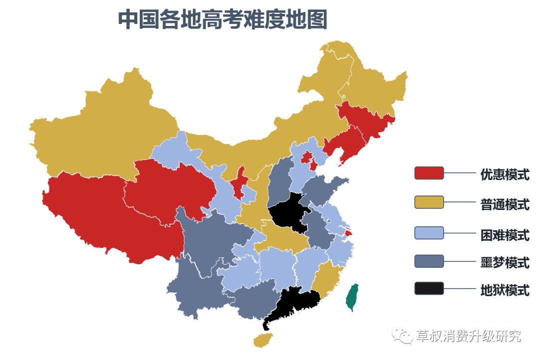 哪些省才是真正的高考地狱模式？